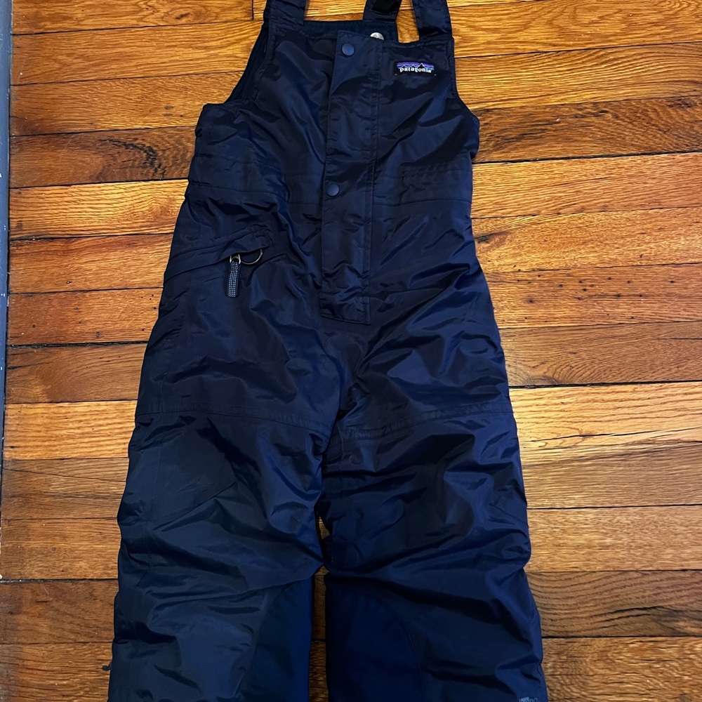 Patagonia Kids Navy Blue Snow Bib